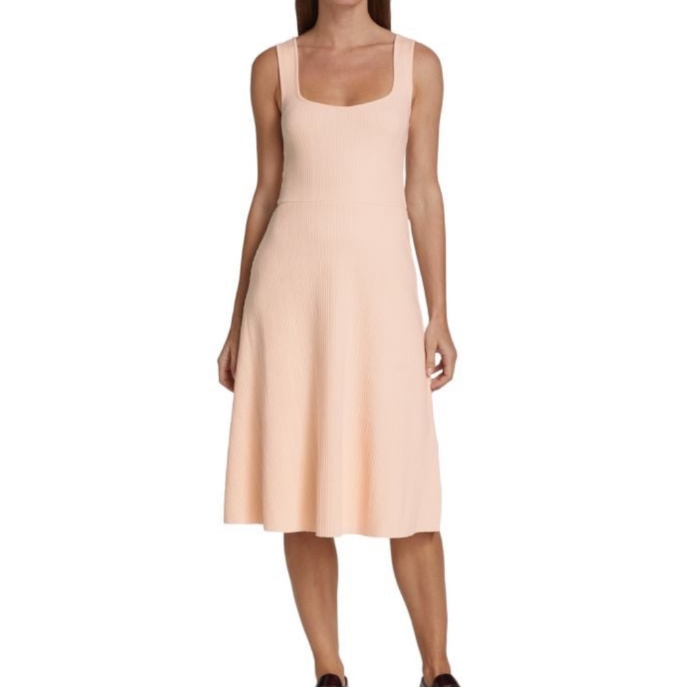 NWT Vince ribbed knit dress - blush pink